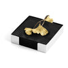 Michael Aram Golden Ginkgo Cocktail Napkin Holder