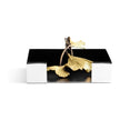 Michael Aram Golden Ginkgo Cocktail Napkin Holder