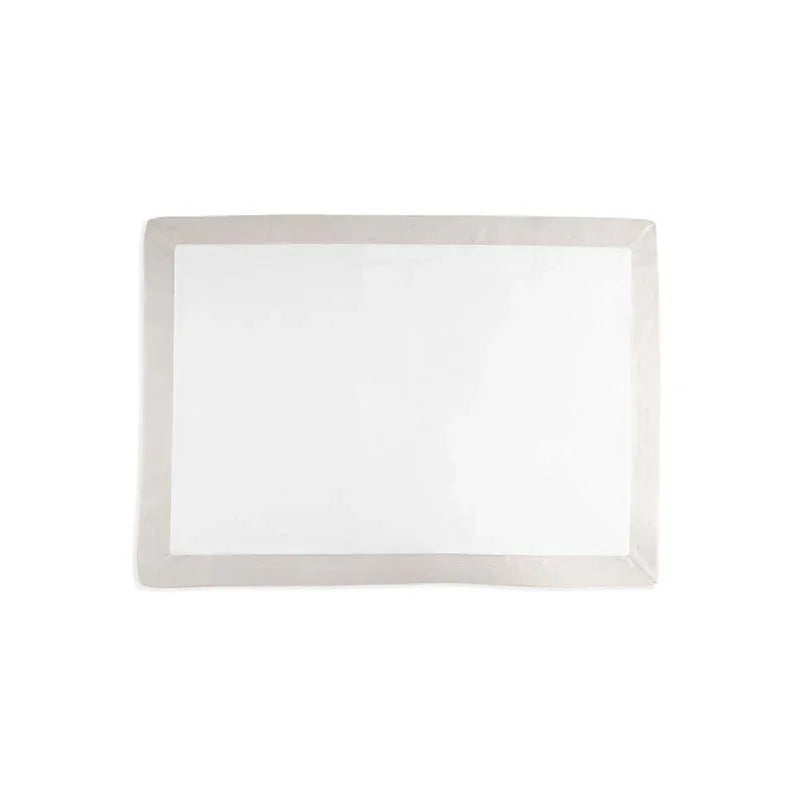 Michael Aram King Pillowcase Set - Stone and White