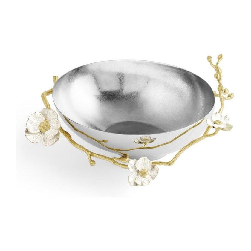 Michael Aram Orchid Low Oval Bowl