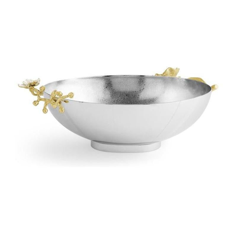 Michael Aram Orchid Low Oval Bowl