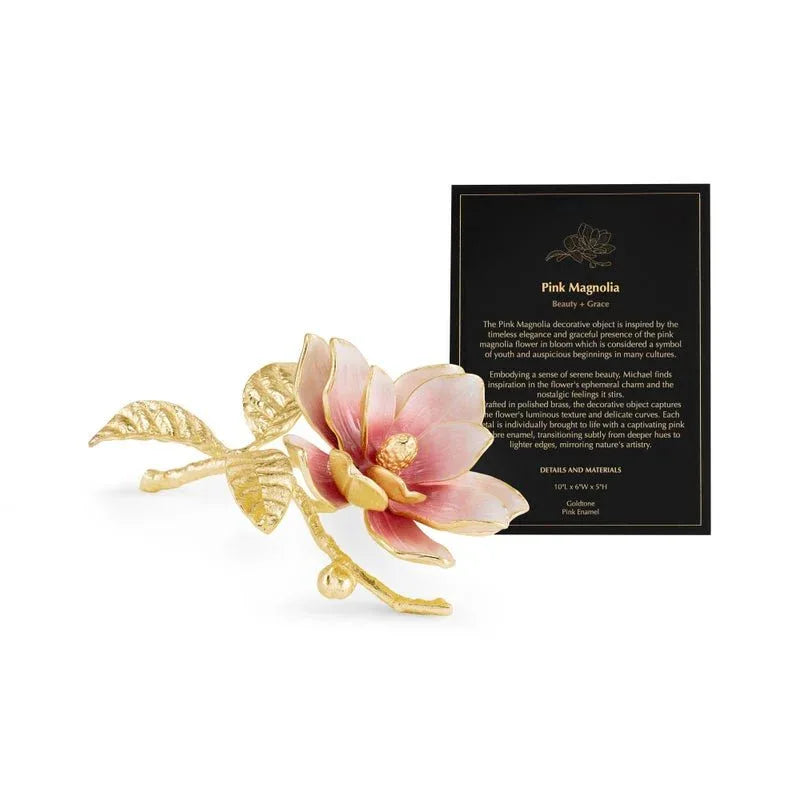 Michael Aram Pink Magnolia Decorative Object
