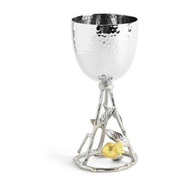 Michael Aram Pomegranate Silver & Gold Kiddish Cup