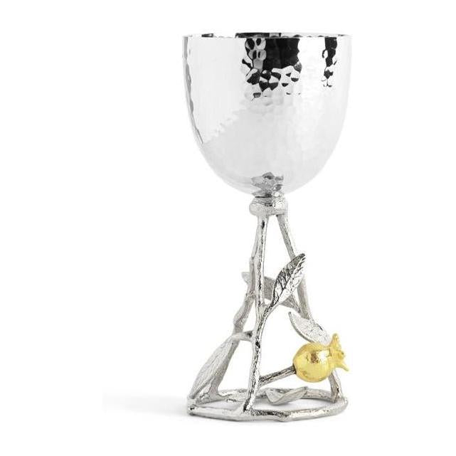 Michael Aram Pomegranate Silver & Gold Kiddish Cup