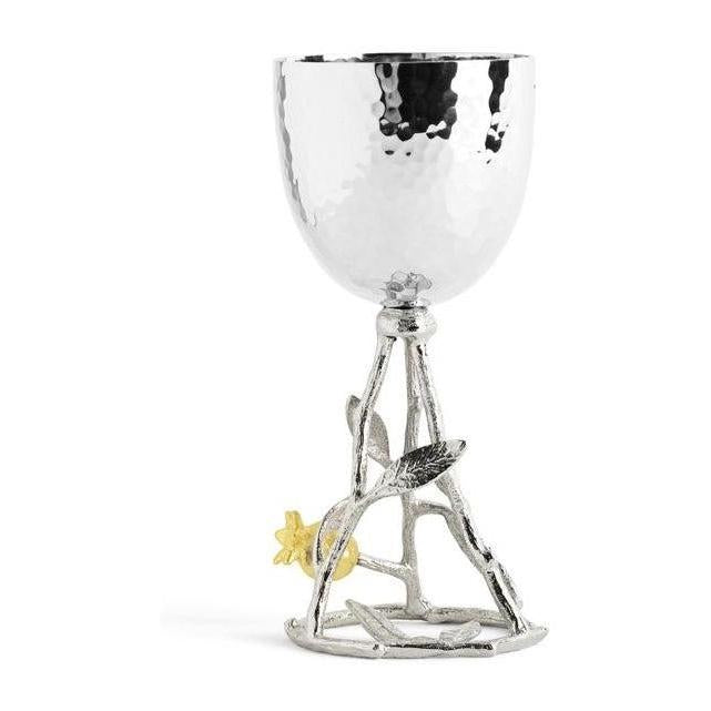 Michael Aram Pomegranate Silver & Gold Kiddish Cup