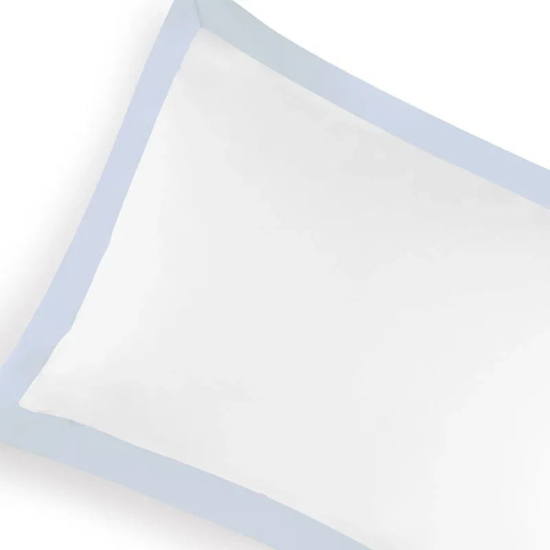 Michael Aram Queen Pillowcase Set - Sky and White