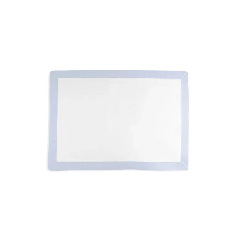 Michael Aram Queen Pillowcase Set - Sky and White