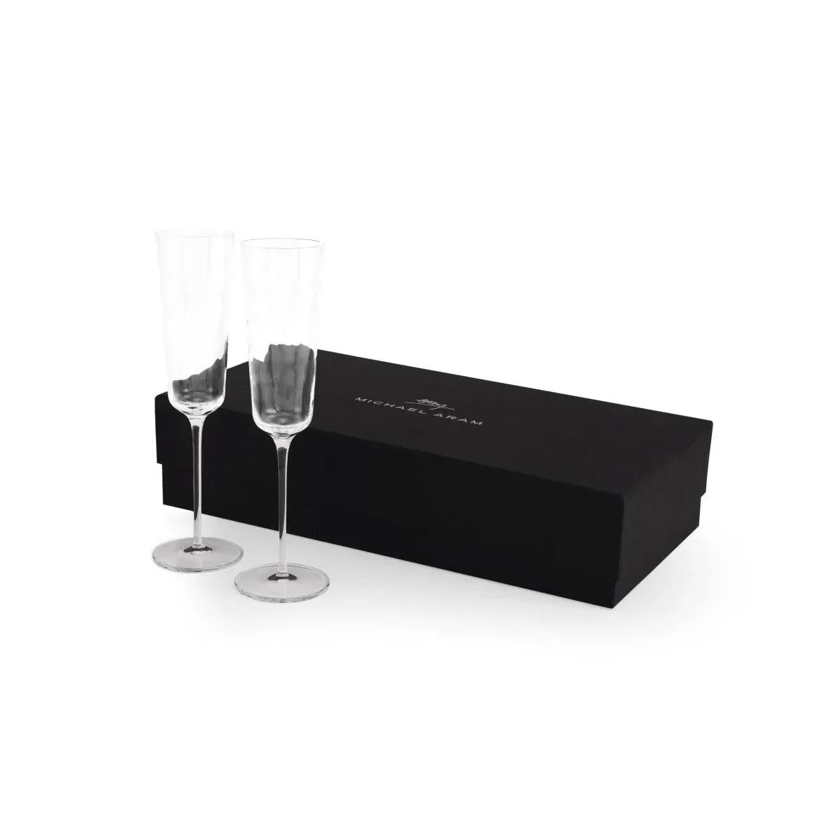 Michael Aram Reflective Champagne Flute & Heart Frame 4