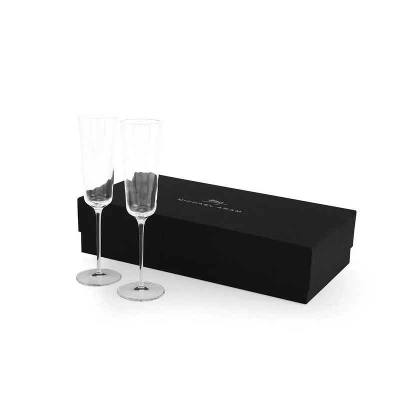Michael Aram Reflective Champagne Flute & Heart Frame 4