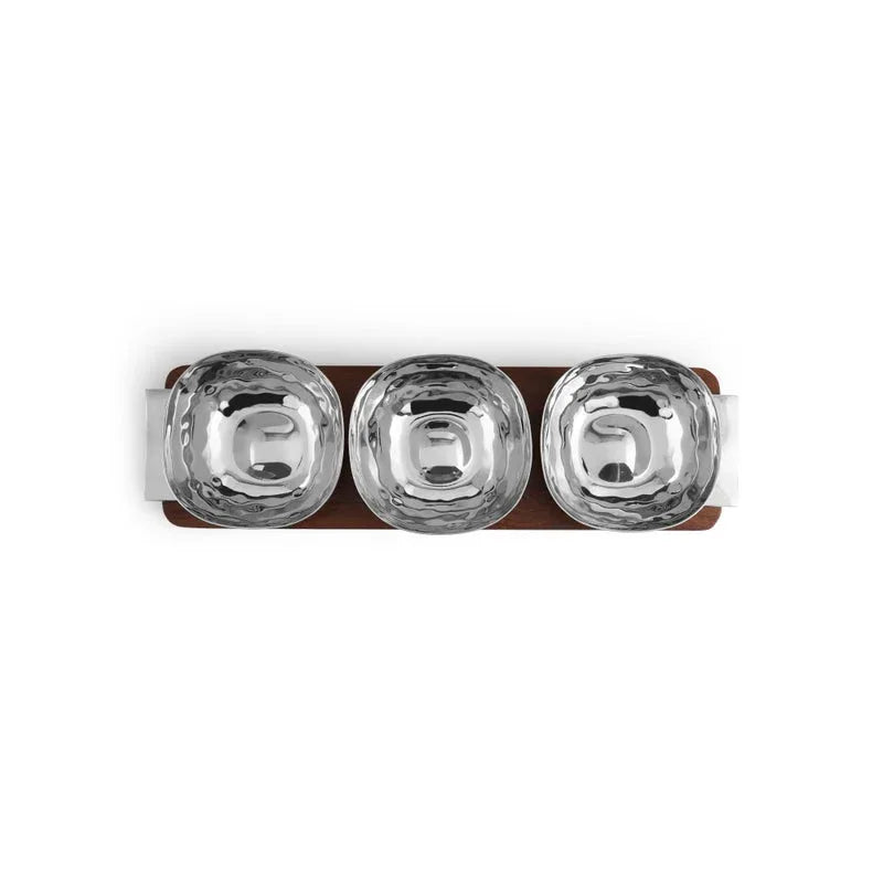 Michael Aram Reflective Triple Bowl