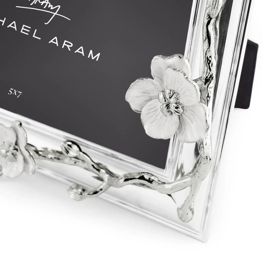 Michael Aram Silver Orchid 5x7 Frame