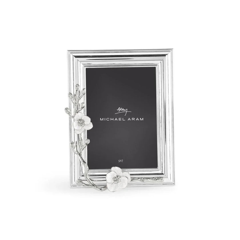 Michael Aram Silver Orchid 5x7 Frame