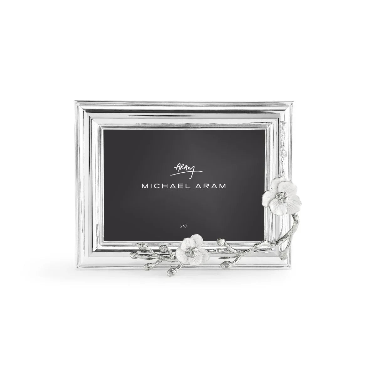 Michael Aram Silver Orchid 5x7 Frame