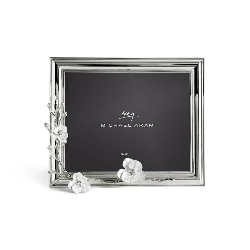 Michael Aram Silver Orchid 8x10 Frame