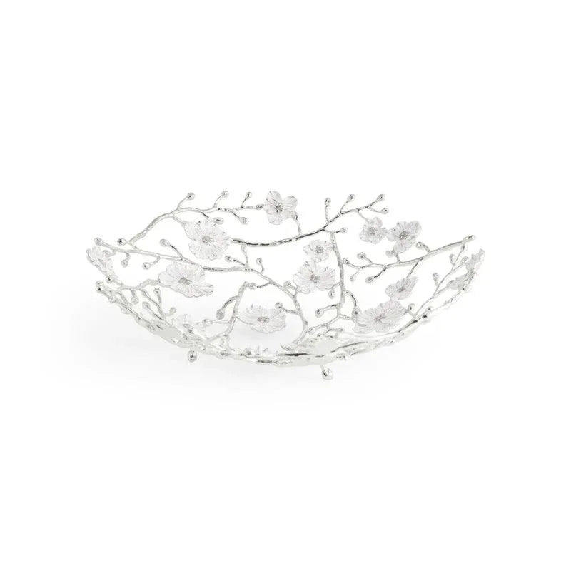 Michael Aram Silver Orchid Basket