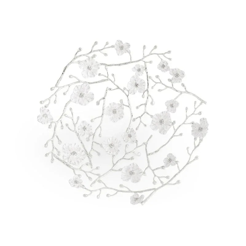 Michael Aram Silver Orchid Basket