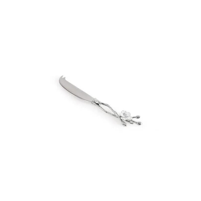 Michael Aram Silver Orchid Cheeseboard with Knife