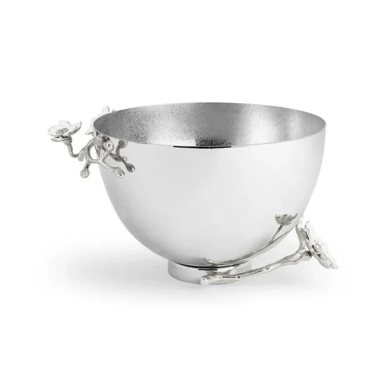 Michael Aram Silver Orchid Medium Bowl