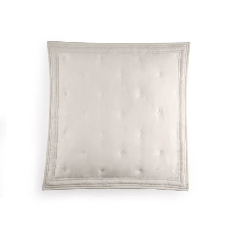 Michael Aram Tufted Quilt Euro Sham - Stone