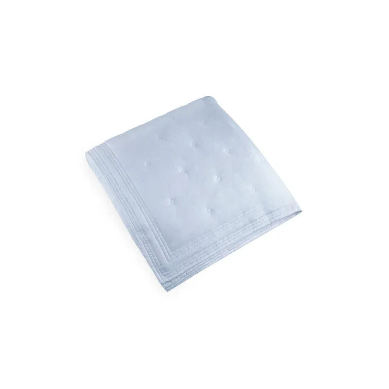 Michael Aram Tufted Quilt Queen Coverlet - Sky
