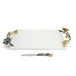 Michael Aram Vintage Bloom Cheese Board w/ Knife