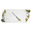 Michael Aram Vintage Bloom Cheese Board w/ Knife