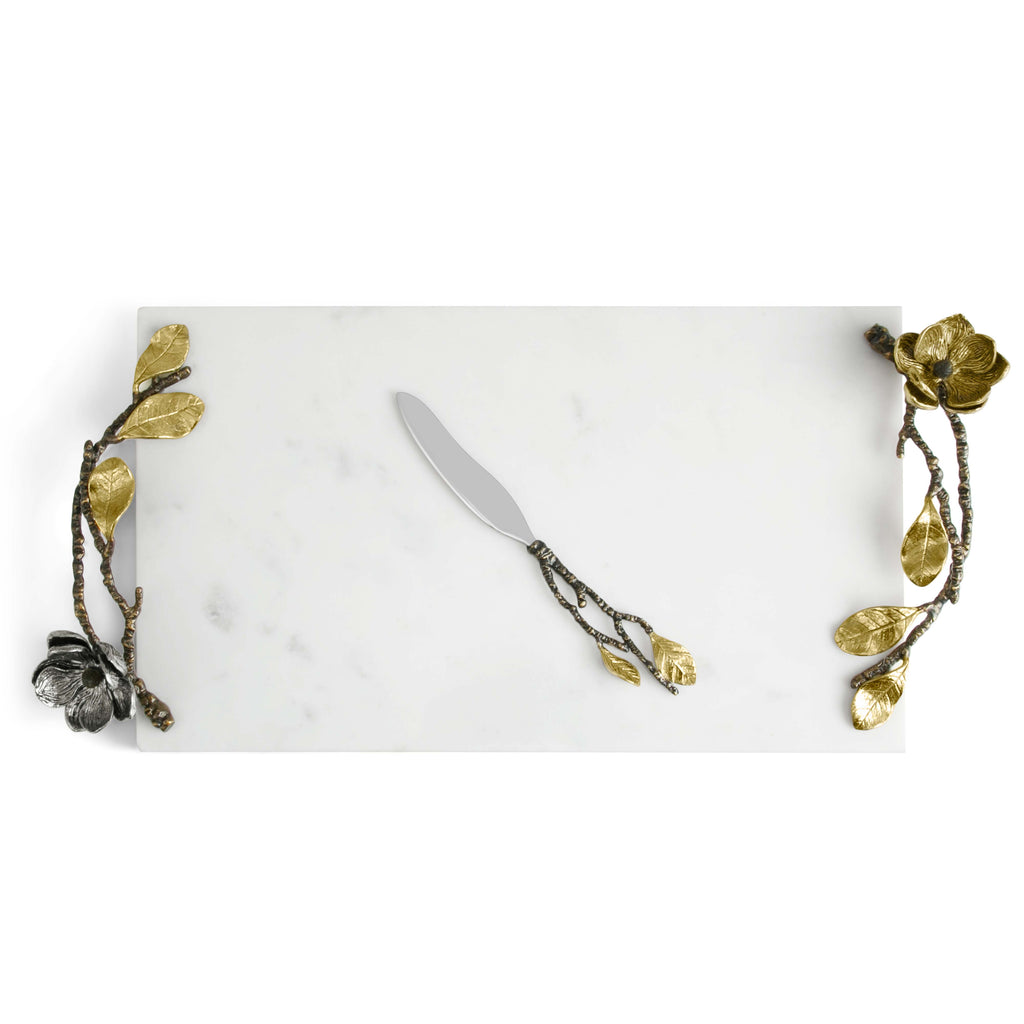 Michael Aram Vintage Bloom Cheese Board w/ Knife