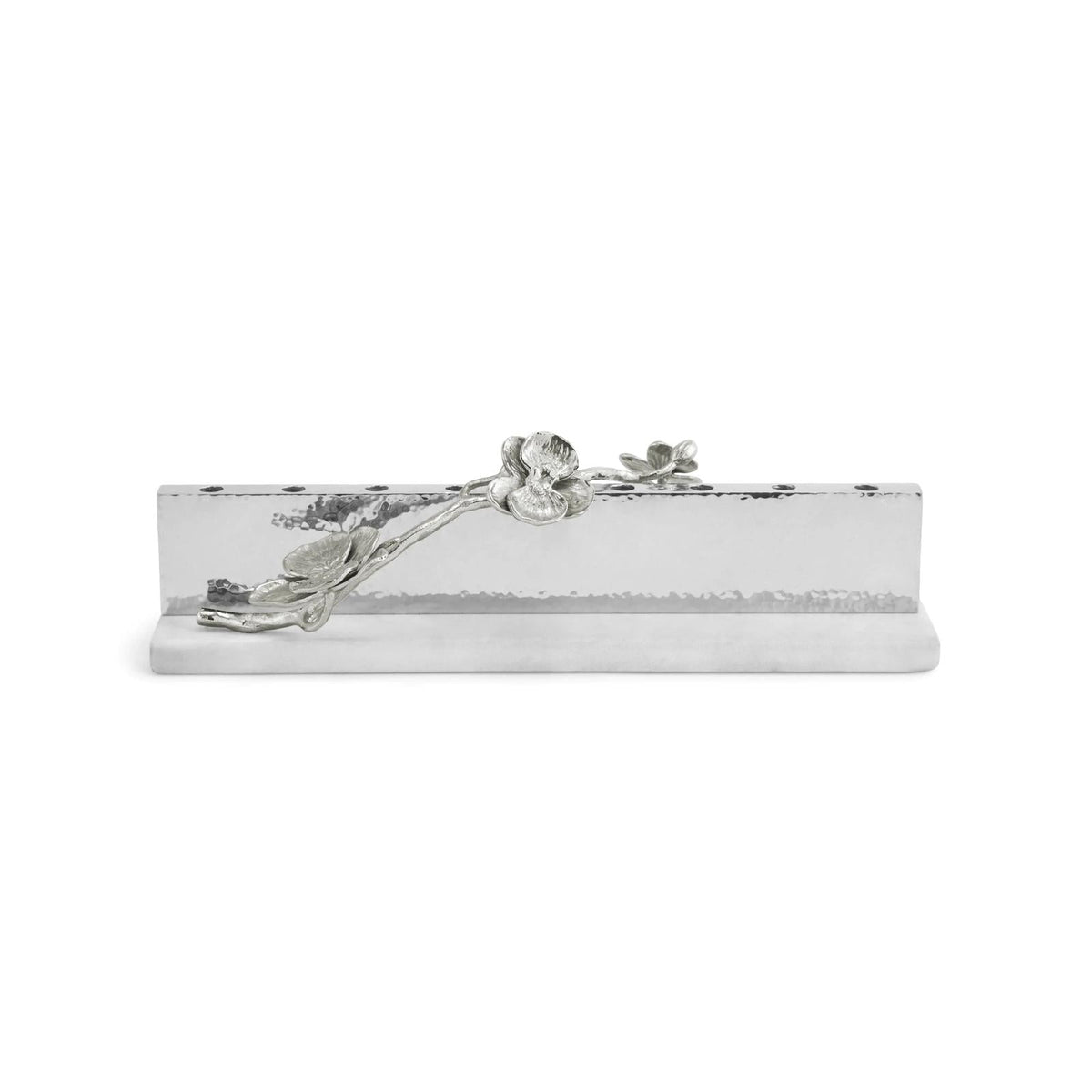 Michael Aram White Orchid Menorah Candle Holder
