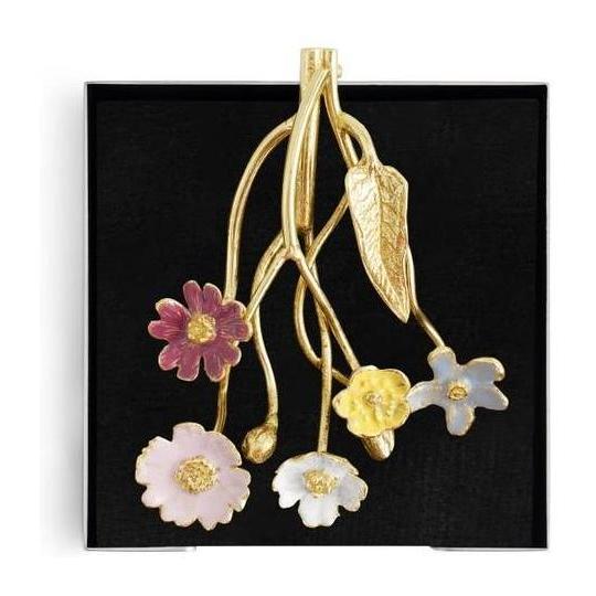 Michael Aram Wildflowers Cocktail Napkin Holder