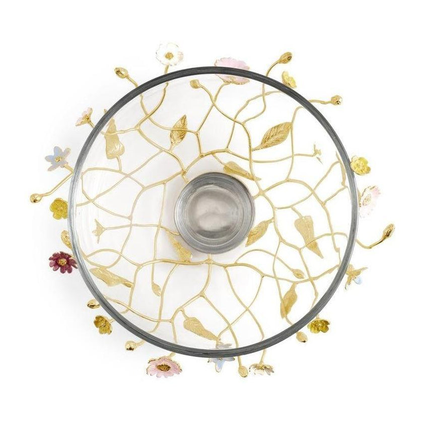 Michael Aram Wildflowers Large Glass Bowl