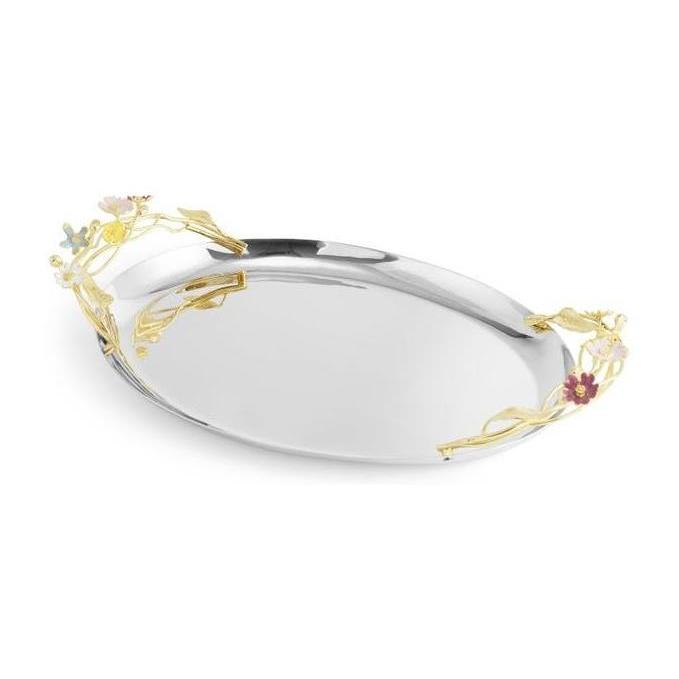 Michael Aram Wildflowers Medium Oval Tray