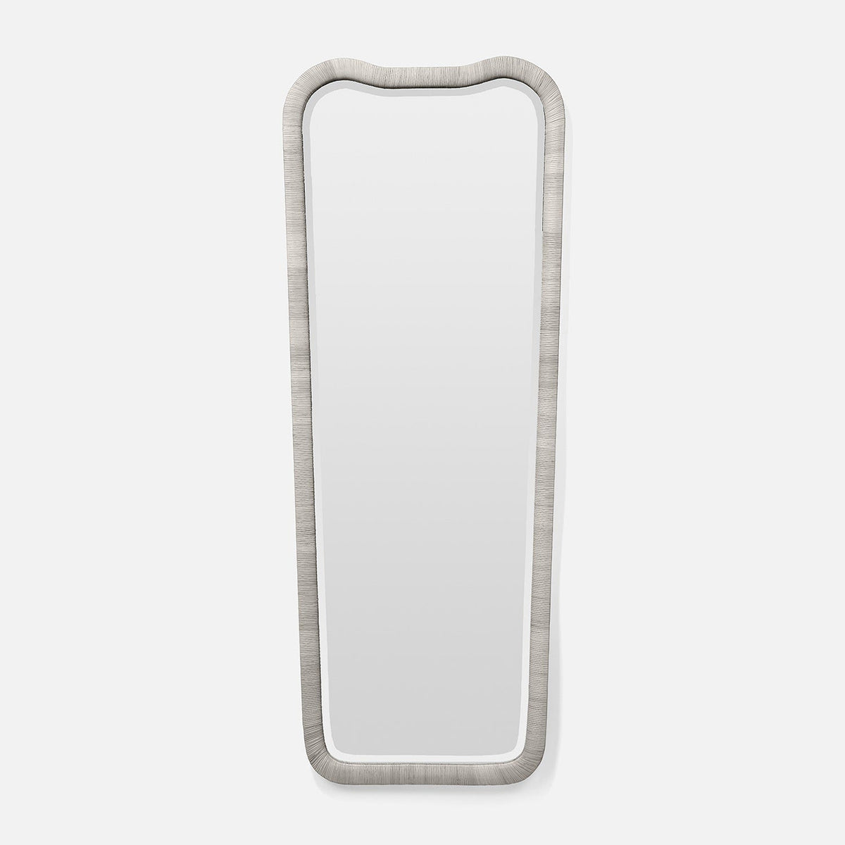 Anela Handwoven Rattan Mirror