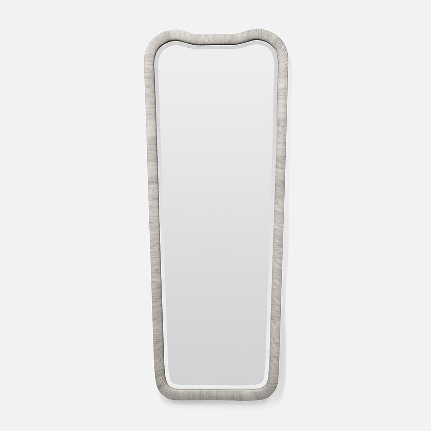 Anela Handwoven Rattan Mirror