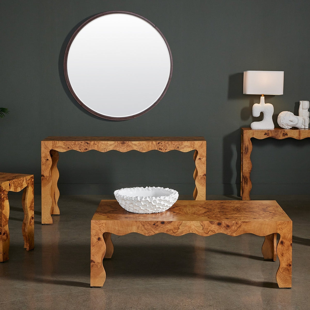 Made Goods Duncan Round Mirror