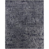 Feizy Whitton 8891F Modern Abstract Rug in Black/Gray/Ivory