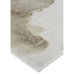 Feizy Aura 3727F Modern Abstract Rug in Ivory/Tan/Gray