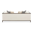 Michael Amini Belmont Place Sofa - Cream/Espresso
