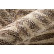 Feizy Colton 8A54F Modern Animal Print Rug in Taupe/Tan