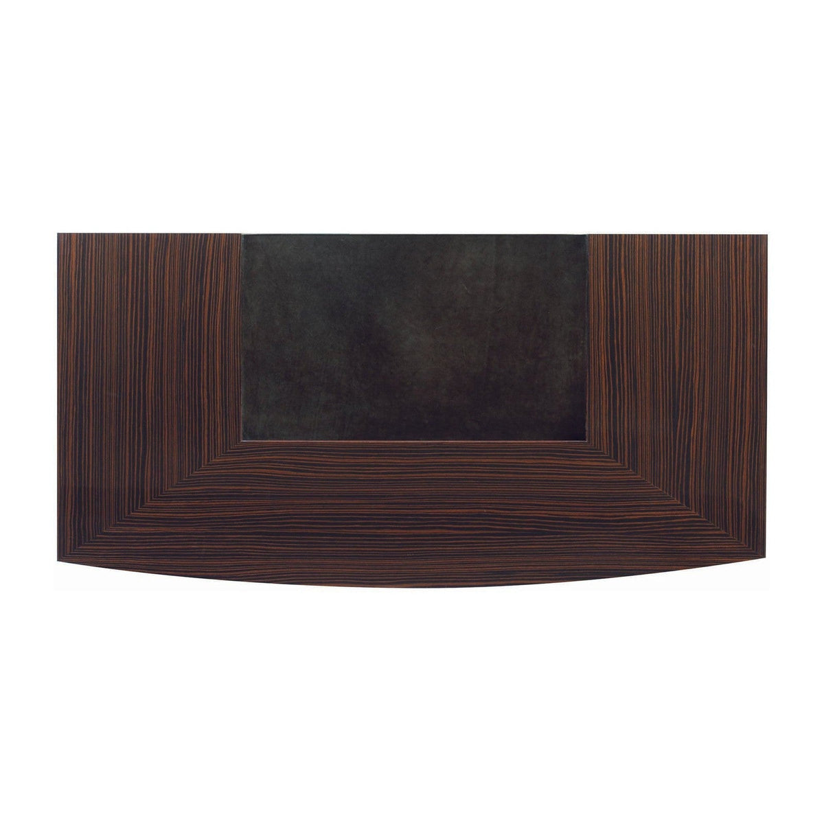 Century Furniture Ebony Desk - Black Leather Top