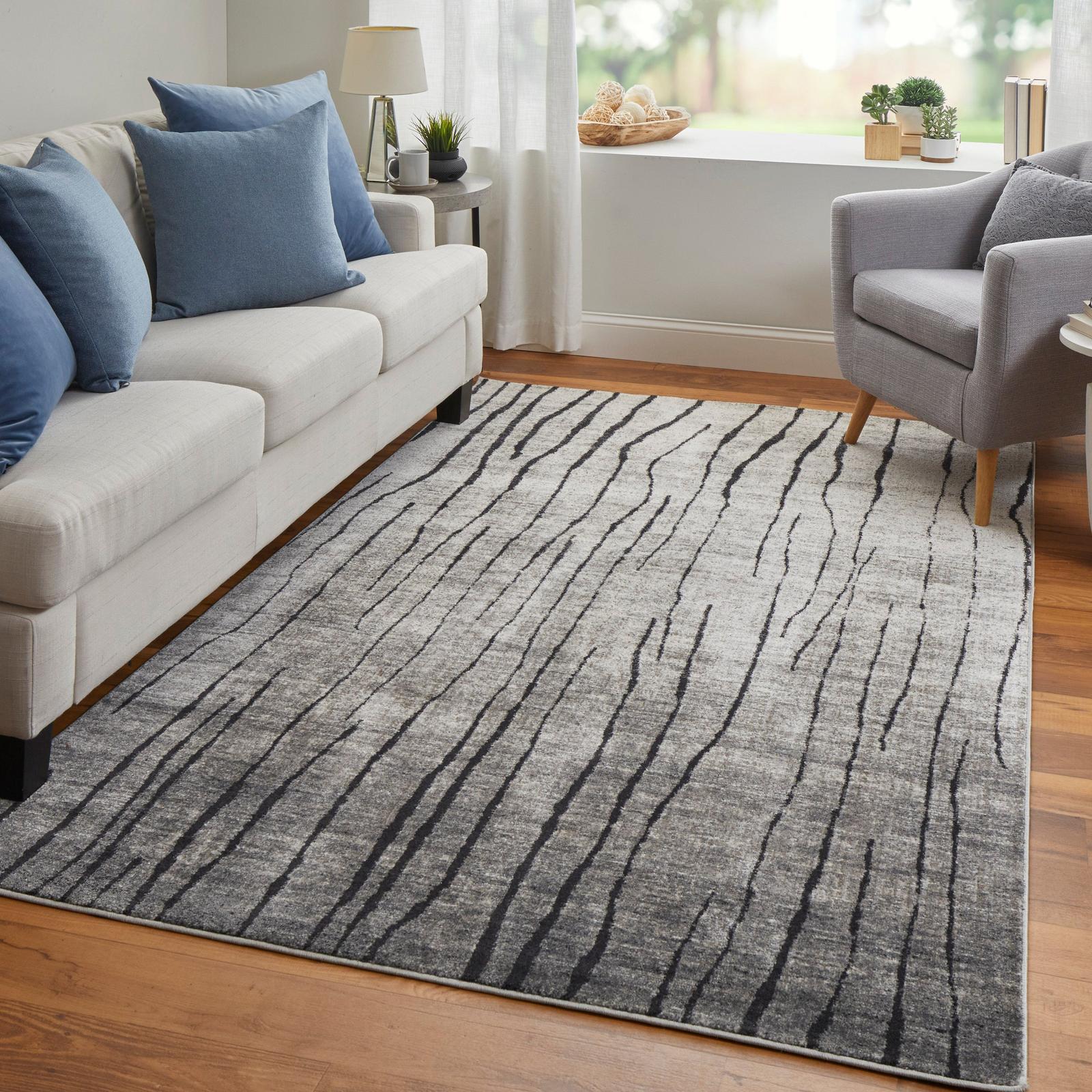 Feizy Kano 39LIF Transitional Abstract Rug