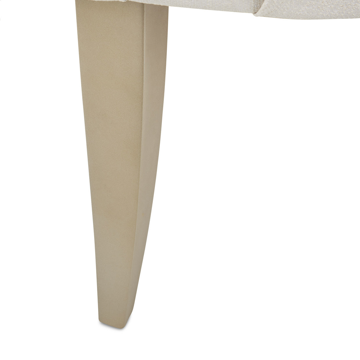 Michael Amini Villa Cherie Hazelnut Tufted Vanity Chair