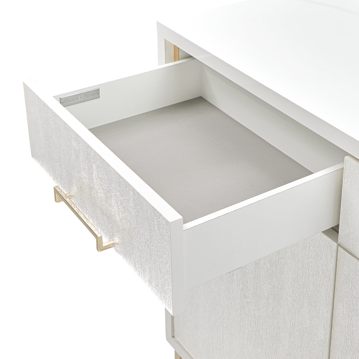 Michael Amini Palm Gate Palm Gate Sideboard Clould White