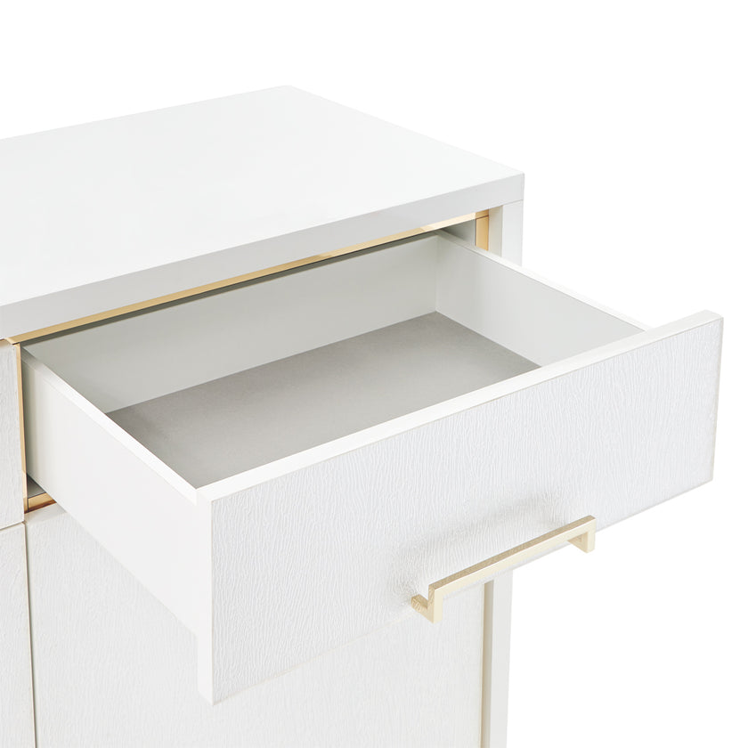 Michael Amini Palm Gate Palm Gate Sideboard Clould White