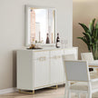 Michael Amini Palm Gate Palm Gate Sideboard Clould White