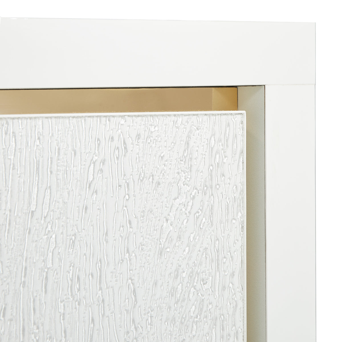 Michael Amini Palm Gate Nightstand Cloud White