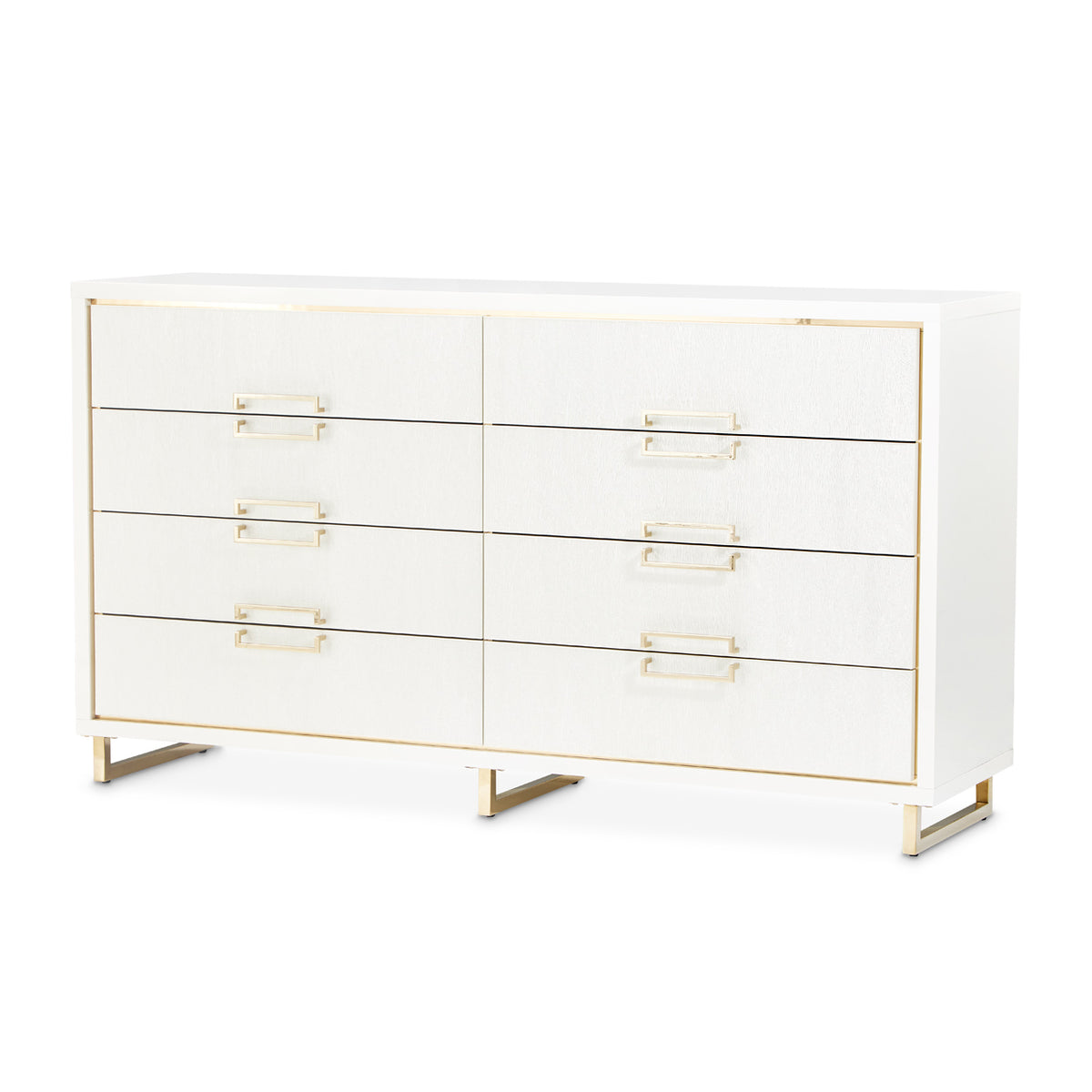 Michael Amini Palm Gate Dresser Cloud White