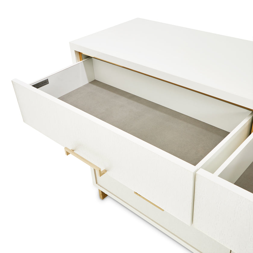 Michael Amini Palm Gate Dresser Cloud White