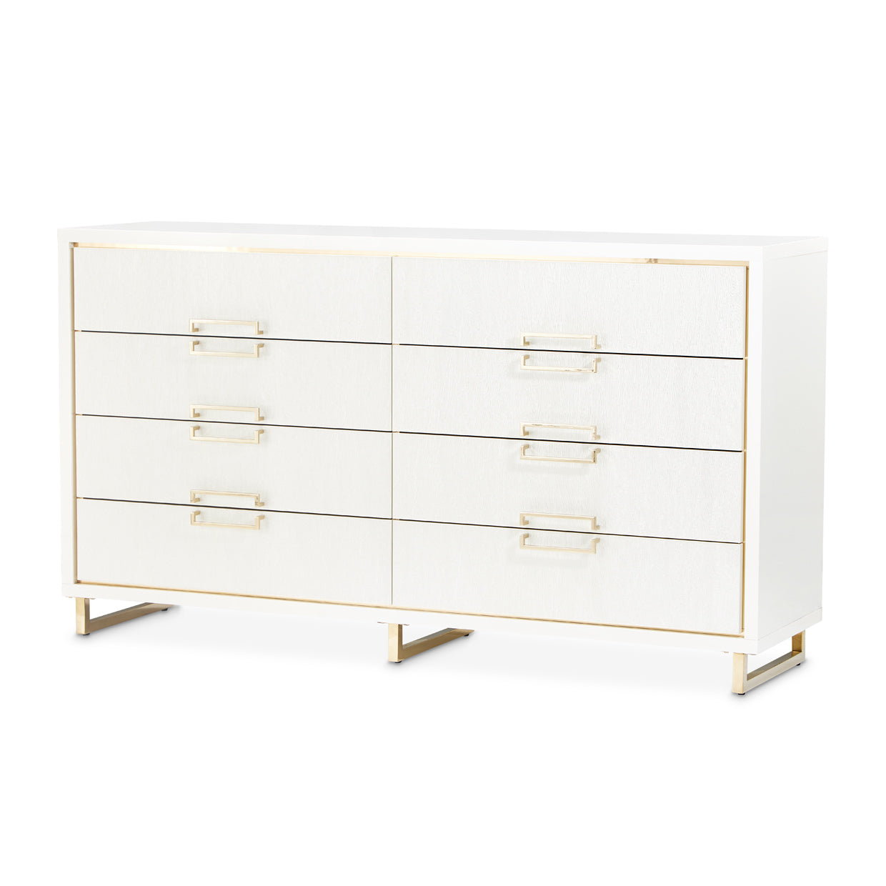 Michael Amini Palm Gate Dresser Cloud White