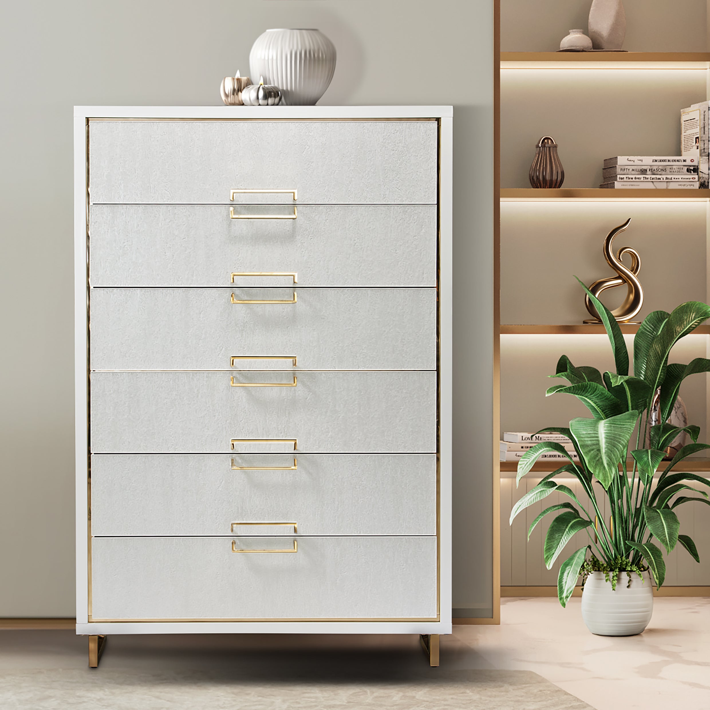 Michael Amini Palm Gate Chest