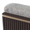 Michael Amini West Kensington Loveseat - Buff/Medium Espresso